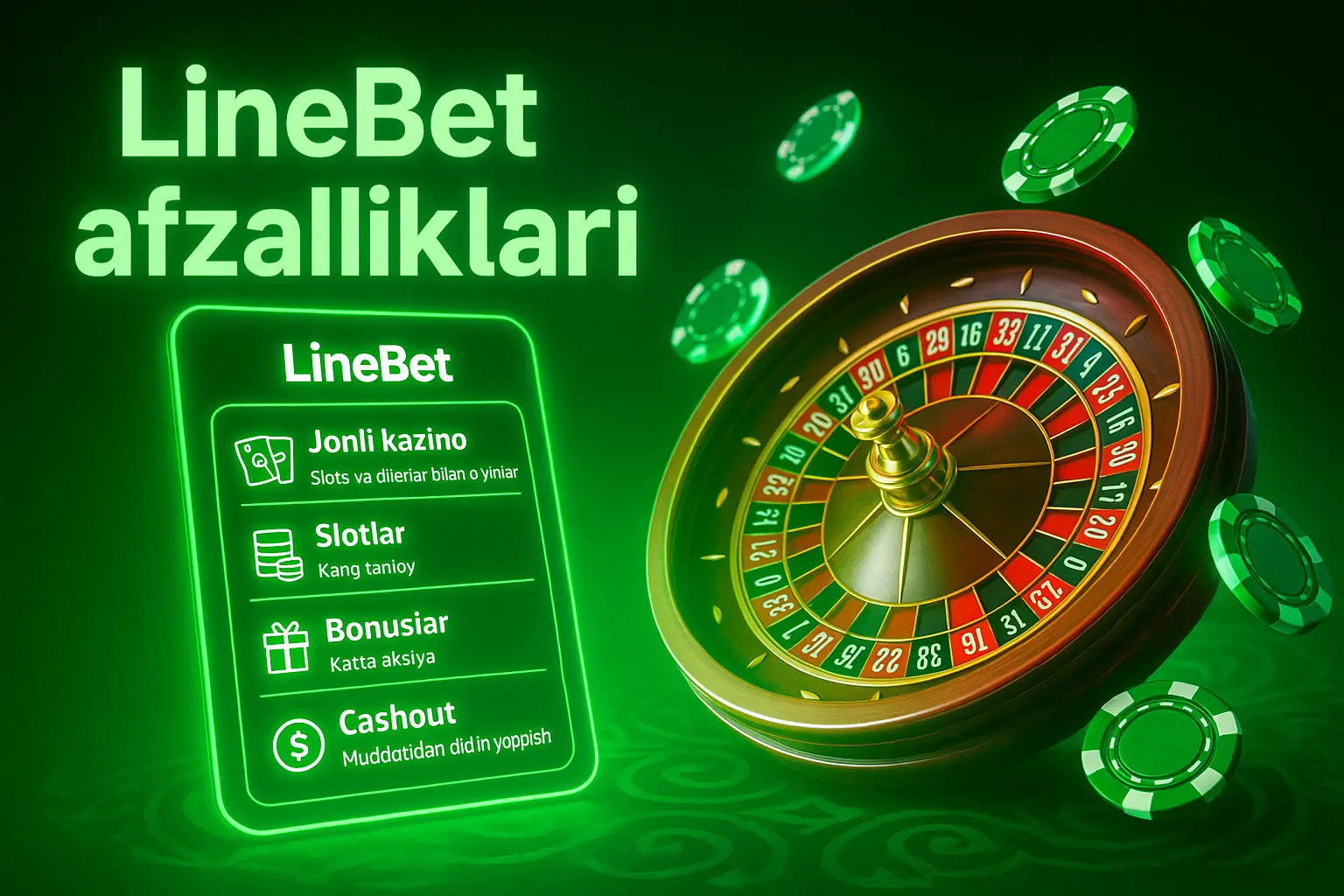 LineBetning asosiy kuchli tomonlari
